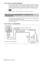 Page 128ES 20Conexión del proyector
Para conectar un ordenador Macintosh
Para conectar un ordenador Macintosh cuyo conector de salida de vídeo tiene 
dos filas de terminales, es necesario utilizar un adaptador de venta comercial. 
Cuando conecte al proyector un ordenador Macintosh compatible con USB, 
por medio del cable USB, dispondrá de las funciones de ratón inalámbrico.
El software que se suministra no funciona en ordenadores Macintosh. 
En esta sección se describe cómo conectar el proyector a una...