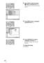 Page 26 26
2Press M/m to select the Setup 
 menu, and press , or  .
The setting items of the selected menu 
appears.
3Press M/m to select “Language,” 
and press , or  .
4Press M/m/