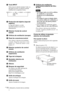 Page 106ES 10Ubicación y función de los controles
4Tecla INPUT
Selecciona la señal de entrada. Cada vez 
que pulse la tecla, la señal de entrada 
cambiará de la siguiente forma:
5Protección del objetivo (tapa del 
objetivo)
La tapa del objetivo se abre 
automáticamente al activar la 
alimentación.
6Detector frontal de control 
remoto
7 Orificios de ventilación (escape)
8 Panel de conectores/control
Para obtener información detallada, 
consulte “Panel de conectores” en la 
página 12 y “Panel de control” en la...