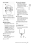 Page 6915 FREmplacement et fonction des commandes
Généralités
Pour le VPL-EX1
1Touche I / 1 (marche/veille)
2Touche ENTER/fléchée (M/m/