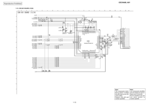 Page 17
1-13
Reproduction
Prohibited
CECHA00,
A01
1-13. COK-001 BOARD (13/24)
C3401
C3402
C3403
L3402L3401
C3422
R3402R3403R3404R3405R3406R3407R3408R3409
R3419R3420R3421
R3437R3436
C3404
R3422
R3410
R3423R3424R3425R3426R3427R3428R3429R3430R3431R3432R3434R3433
R3411
R3412
R3413
R3415R3416
R3435
Q3402
Q3403D3401
R3459
R3462
Q3404R3470R3472
R3438
FB3401
C3409R3458
IC3401
R3452
C3413
C3414
C3412
LF3401LF3402
CN340
122P
C3415
C3418C3419
X3402
C3417
R3468
C3410
R3449
R3454R3455
R3450
R3451
C3423
C3420
R3466...