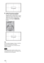 Page 12 12
5Adjust the picture position.
Press the LENS ADJUSTMENT 
(SHIFT) button to display the Lens Shift 
adjustment window (test pattern). Then 
adjust to the proper position of the 
picture by pressing the M/m/