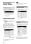 Page 52 52
Operating the 
Control Window
Click one of the Page Switching buttons to 
display the desired setting page.
You can limit a user for accessing any 
particular page.
Administrator: Allowed access to all 
pages
User: Allowed access to all pages 
except the Setup page
Set under [Password] of the Setup page.
When you access the Setup page for the first 
time, enter “root” for user name and enter 
nothing for password.
The name of the administrator is preset to 
“root.”
When you change the password, input...