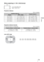 Page 7979 
Others
When projecting in 1.78:1 (16:9) format
Projection distance
Unit: m (inches)
Projection distance formula
D: Projected image size (Diagonal) Unit: m (inches)
Lens shift range
Projection image sizeProjection distance LDiagonalWidth × Height
80 (2.03 m) 1.77 × 1.00 (70 × 39) 2.35 – 5.15 (93 – 202)
100 (2.54 m) 2.21 × 1.25 (87 × 49) 2.96 – 6.46 (117 – 254)
120 (3.05 m) 2.66 × 1.49 (105 × 59) 3.56 – 7.77 (141 – 305)
150 (3.81 m) 3.32 × 1.87 (131 × 74) 4.47 – 9.73 (176 – 383)
200 (5.08 m) 4.43 ×2.49...