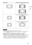 Page 12131 FR
Projection
 Les modes d’aspect disponibles diffèrent suivant les signaux d’entrée.
 Vous pouvez régler la position verticale de l’image avec « Centrer V » et « Taille verticale » dans 
le menu Écran   uniquement lorsque « Aspect » est réglé sur « Zoom ». (1 page 52)
Remarques sur le changement du paramètre « Aspect »
 Sélectionner le mode d’aspect en tenant compte du fait que la modification du rapport 
de format de l’image originale résultera en une image d’apparence différente.
 Remarque : en cas...