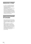 Page 246ES 64
Acerca de x.v.Color
 “x.v.Color” es un nombre promocional 
que se da a los productos que tienen la 
capacidad de representar un espacio de 
color amplio basado en las 
especificaciones xvYCC, y es una marca 
comercial de Sony Corporation.
 xvYCC es un estándar internacional de 
especificaciones técnicas del espacio de 
color de gama extendida para las señales 
de vídeo. La gama de color xvYCC es más 
amplia que la de sRGB, que se utiliza con 
el sistema de televisión actual.
Acerca de la función...