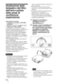 Page 438IT 72
Sostituzione della 
lampada e del filtro 
dell’aria e pulizia 
delle prese di 
ventilazione 
(aspirazione)
Attrezzatura necessaria:
 Lampada per proiettore LMP-H202 
(opzionale)
 Normale cacciavite con punta a croce
 Panno (per evitare i graffi)
La lampada che costituisce la sorgente 
luminosa ha una determinata vita utile. Se la 
luminosità della lampada diminuisce, il 
bilanciamento del colore dell’immagine è 
anormale, oppure appare sullo schermo 
“Sostituire la lampada/filtro.”, la lampada...