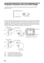 Page 86GB 86
Projection Distance and Lens Shift Range
The projection distance refers to the distance between the front of the lens and the 
projected surface.
The lens shift range represents the distance in percent (%) by which the lens can be shifted 
from the center of the projected image. The lens shift range is regarded as 0% when the 
point A in the illustration (point where a line drawn from the center of the lens and the 
projected image cross at right angles) is aligned with the center of the projected...