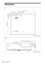 Page 6868Dimensions
Dimensions
To p
Unit: mm (inches)
310 (12 
7/32)
365 (14 3/8)
Center of Lens
85(
11/32)
13.94 (
9/16)
Front
Unit: mm (inches)
147.8 (5 
13/16 ) 138.7 (5 
15/32) 85.2 (3 11/32)Center of Lens 