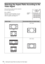 Page 1616Selecting the Aspect Ratio According to the Video Signal
Selecting the Aspect Ratio According to the 
Video Signal
You can select an aspect ratio best suited for 
the video signal received.
Press ASPECT.
Each time you press the button, you can 
select the “Aspect” setting.You can also 
select it using the menu (page 27).ASPECT 
button
Original imageRecommended setting and resultant images
1.85:1
Squeezed 1.85:1
1.85:1 Zoom
2.35:1
Squeezed 2.35:1
2.35:1 Zoom 