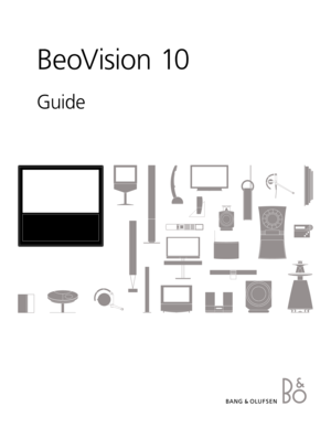 Page 1BeoVision 10 
Guide  