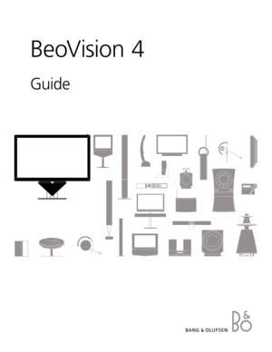 Page 1BeoVision 4 
Guide  