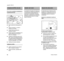 Page 94FS 90, FS 90 R
español / EE.UU
92 Si se nota una pérdida considerable de 
la potencia del motor
NGire la perilla del estrangulador a 
g
NSaque el tornillo (1) y quite la 
cubierta (2) del filtro. 
NLimpie toda la suciedad de 
alrededor del filtro.
NSujete el elemento (3)del filtro por la 
muesca (flecha) de la caja del 
filtro (4) y extráigalo.
NColoque un elemento nuevo en el 
filtro. Como una medida provisoria, 
es posible limpiarlo golpeándolo en 
la palma de la mano o soplándolo 
con aire comprimido....