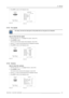 Page 1198. Service
4. PressEXITto return to the Diagnosis menu.
DIAGNOSIS
ERRORS
VOLTAGES
TEMPERATURES
FAN SPEEDS
VERSIONS
Select with↑or↓
then 
 to return
Menu 8-39
TEMPERATURES
minmaxRack 0
Lamp house 34
Heats. SMPS 2S 51
Heats. SMPS 2P 53
Heats. SMPS 1S 52
Heats. SMPS 1P 50
Heats. PFC 92
Elco box 0
DMD Red 30
DMD Green 53
DMD Blue 31
↑,↓, 0, 8 to scroll,
 to return
Menu 8-40
8.13.5 Fan speeds
The values, even the min values given on the printed menu are only given as an indication.
How to show the fan speed...