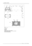 Page 162. Installation Guidelines
PDB
SH
SH
SW
(3)
SW
(4)
A(4)
(3) (2) (1)
CD
Image 2-3
Front-ceiling conﬁguration
(1) Side view
(2) Top view
(3) Back view
(4) Ceiling
CD distance between projector and ceiling
PD Projector distance, distance between screen and projector
SW Screen width (image width)
SH Screen height (image height)
12
R59770014 XLM HD30 25/05/2009 