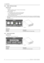 Page 343. Connections
3.3.8 CVBS / S-VID input module
Technical info:
• Video (BNC)
- CVBS : 1Vpp ±3dB (0,7V Video +0,3V Sync) 75 Ohm termination.
- BNC loop through connector.
• S-Video (4 pins DIN)
- Y : 1Vpp ±3dB (0,7V Video +0,3V Sync) 75 Ohm termination.
- U/V : 0,7Vpp ±3dB 100% color base, 75 Ohm termination.
- Chroma : Multi-Standard (PAL / SECAM / NTSC).
- 4 pins DIN loop through connector.
• Amber LED (upper LED on the front side) will be lit indicating recognition ofﬁlm, either continuous or...