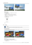 Page 726. Adjustment Mode
Image 6-10
How to position
1. Push the cursor key↑or↓to highlightPosition. (menu 6-47)
2. PressENTERto select.
3. Press the↑or↓keytomovetheimageinaverticalway.
Press the←or→key to move the image in a horizontal way.
Or,
pressENTERto access the digits directly.
4. PressEXITto return.
WINDOW ADJUSTMENT
SELECT SOURCE
SIZE
POSITION
Z-ORDER
COLOR KEY
ALPHA BLEND
NO SIGNAL COLOR
Select with↑or↓
then 
 to return
Menu 6-47
6.5.5 Z-order
Z-order
The layer sequence in which windows will be...