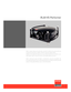 Page 1www.barco.com
With its compact design and sealed optics, the RLM G5 Performer has proven itself to be
an ideal allround projector suitable to both the rental and staging markets.
Building on the existing RLM range, Barco now proudly introduces the new RLM H5, a pro
jector purpose built to answer the needs of increasingly popular HD sources.
With its sealed optics (prism and DMD’s), a dedicated lens range and compatibility with
the existing SLM Projector lenses and the RLM product line, the RLM H5 becomes...