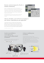 Page 6Features enabling easy
installation
•Extreme horizontal and vertical lens shift
•Motorized "click-and-playTM" lenses. The SLM projector is
ready to project in any presentation area, thanks to the wide
range of high-quality lenses.
•The ceiling mount enhances fixed-ceiling installation.
•The multifunctional frame allows placement of the SLM
projector in any direction (vertical, horizontal and sideway).
This frame can also be used for multi-stacking purposes
(redundancy).
Greater accessibility to...