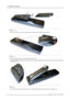 Page 303. Installation Guidelines
1 2
A
B
Image 3-20
Battery cover removal
2. Plug in the battery (9 V battery - type E-block or equivalent) onto the battery contact plate (A).
A
B
Image 3-21
Battery connection
3. Place the battery into the lower compartment (B) (image 3-21).
4. Insert the pins of the battery cover (A) into the slots on the bottom of battery back cover and close the cover by pushing downwards
(B) until it clicks.
AB
Image 3-22
Battery cover mount
5. A card, containing a button preset overview,...