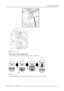 Page 333. Installation Guidelines
CB
B
Image 3-27
Mounting the security hook (detail)
How to open a secured rigging point?
1. Push the ring (A) of the first projector downwards and hold it in that position.
A
B
Image 3-28
Opening the rigging sockets
2. Turn the locked part (B) of the second projector a quarter counter clockwise and move it upwards.
R5976654 SLM R12+ 27/01/2005
29 