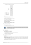 Page 535. Getting Started
The projector mode indication lamp will be green
-+
-
+
-+
-
+ -
+
09786
5
4
3
2 1
ENTER
32a
PAUSE-
+PHASE
FREEZTEXTEXIT
ADJ
STBY
SHARPNESS
TINT
COLOR
BRIGHTNESS
CONTRASTHELP?
COLOR PHASE SHARPNTINT
BRIGHTN
STANDBY
ENTER
TEXTEXIT
PAUSE
2
14 3 5680
9
7CONTRAST
A
Image 5-2Or,
Press a digit button to select an input source.
Lamp Run time indication
see chapter 4. Connections, Switching on, page 33
Lamp Light output indication
see chapter 4. Connections, Switching on, page 33
Lamp Z-axis...