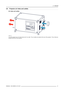 Page 252. General
2.6 Projector air inlets and outlets
Air inlets and outlets
Image 2-11
The HDX projector has 3 air inlet channel and 3 air outlet. The air outlets are located at the rear of the projector. The air inlets are
located at the front of the projector.
R5905032 HDX SERIES 23/11/2011
21 