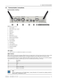 Page 614. Input & Communication
4.3 Communication connections
Communication interface
12V/1AINDMX
OUT
REMOTE CTRL
RS232/422 IN
USB10/100 BASE-T
ETH
ACTPWR LMP
10/100ERR
IR ACTWIFI
SEL123
123456789101112131415
Image 4-4
Communication interface, indications
1 12V 1A output
2
DMX interface (input, output)
3 XLR input
4
RS232 input
5
USB port
6 Ethernet port
7 Ethernet type indication
8 Ethernet activity indication
9 Error indication
10 Power indication
11 IR indication
12 Lamp indication
13
ACT (activity)...