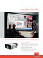 Page 1Network centric HDTV projectors for small and mid-sized meeting rooms
iCon H500 / iCon H250
Clear, sharp and vibrant pictures
• 5,000 or 2,500 ANSI Lumens
• Native HDTV (1920x1080) resolution with 16:9 aspect ratio
• Single-chip DLP
TM projection with BrilliantColorTMprocessing
• Choice of color wheels for either optimized data viewing or
video and image viewing
Easy-to-use, flexible and cost-effective
• Integrated display server
• Flexible integration into existing AV/IT environments
• Easy operation...