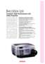 Page 1The BARCOVISION3200 is a new
high performance single lens LCD
light-valve projector. Based on an
innovative optical system, with a
new 700 Watt metal-halide lamp,
the B
ARCOVISION3200 offers a high
light output of 1,450 lumens full
white on screens up to 10 m 
(33 ft.) wide. Its compact design,
easy set-up, unequalled
compatibility and flexibility make
the B
ARCOVISION3200 ideally
suited for boardrooms, training
centres, rental business, lecture
halls, trade shows, auditoriums, ...
Compact, High...