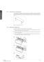 Page 2626User Manual - Basic setup
A
B                          
C
CR series
User Manual - Basic setup
5.5.1 Ceiling mount cover (optional)
The optional auxiliary cable cover can be mounted on the projector to conceal the interface 
cables and power cord when the unit is ceiling mounted. Connect all cables and fix them in\
 
place before the cable cover is attached to the projector. Figure 5-3 shows the ceiling mount 
cover.
Figure 5-3. The ceiling mount cover
5.5.2 Attaching the ceiling cover
To attach the...