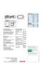 Page 4(3) Without lens or modular inputs. Lenses and
modular inputs are sold separately. 
(4) With QHD(4.0:1) lens. Dimensions for other
lenses are available on a separate data sheet
BARCO Projection Systems
is an ISO9001 registered
company.
The information and data given are typical for the
equipment described. However any individual
item is subject to change without any notice.
Ref. no. R599479 - 01 - March Ô99 - Printed in Belgium
BARCO Projection Systems Head Office
Noordlaan 5   8520 Kuurne, Belgium
Tel:...