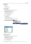 Page 13715. Service
15.4 Diagnostics
Overview
• I²C Diagnostics
• Lamps and power supply
15.4.1 I²C Diagnostics
What can be done ?
The I2C bus allows the diagnostic of different hardware components
How to display the diagnostics menu ?
1. PressMENUto activate the menu bar.
2. Press→to select theServiceitem. (image 15-7)
3. Press↓to pull down theServicemenu.
4. Use↑or↓to selectDiagnostics.
5. Press→to pull down the menu.
6. Use↑or↓to selectI²C.
7. PressENTERto select I
2C.
A text box is displayed. (image 15-8)...