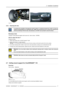 Page 212. Installation Guidelines
Image 2-6
2.6.4 Cleaning the lens
To minimize the possibility of damaging the optical coating or scratching exposed lens surface, we have de-
veloped recommendations for cleaning the lens. FIRST, we recommend you try to remove any material from
the lens by blowing it off with clean, dry deionized air. DO NOT use any liquid to clean the lenses.
Necessary tools
To r a y s e eTMcloth (delivered together with the lens kit). Order number : R379058.
Howtocleanthelens?
Proceed as...