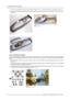 Page 163. Overview User’s Controls
4. Insert two AA size batteries, making sure the polarities match the + and – marks inside the battery compartment (image 3-7).
5. Insert the lower tab of the battery cover in the gap at the bottom of the remote control, and press the cover until it clicks in place
(image 3-7).
Image 3-5
Battery cover unlock
Image 3-6
Battery cover removal
Image 3-7
Battery removal
How to reinstall the address
By removing the batteries, the address in the Remote Control will beset to 0. In...