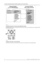 Page 709. Points of Similarity between Graphical display and On Screen Menus
CineVERSUM
7 xga75_gs.c03  Image settings
  Advanced Settings
>Installation
  Service
  1 NO MODULE
  2 NO MODULE
  3 VIDEO [VIDEO]
  4 NO MODULE
  5 NO MODULE
  6 NO MODULE
  7 RGB -YUV [RGB]
  8 NO MODULE
  Shutdown
Back
Graphical Display
on Cine VERSUM MasterOn Screen Display
CV50, CV80 and CV120
Main  menuMain  menu
    Cine VERSUM
Image settings
Advanced Settings
Installation
Service
1 NO MODULE
2 NO MODULE
3 VIDEO [VIDEO]
4 NO...