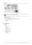 Page 203. Connections
ASPECT
RATIO
12V TRIGGERSCREENS-VIDEO VIDEO VHR/PrB/Pb
G/Y
Pr Pb Y
RS232/RS422
IN CONTROL
DVI INPUT
VGA INPUT COMPONENT VIDEO INPUT RGB/COMPONENT INPUT
Image 3-2
The power input is auto-ranging from 90 to 240 VAC.
About the power cord
Mainslead(ACPowercord)withCEE7plugupto16A
The colors of the mains lead are colored in accordance with the following code:
• Green-and-yellow: Earth (safety earth)
• Blue: Neutral
•Brown:Line
3.3 Input facilities
Overview
•S-Video
• Video
• 5 cable input on...