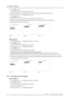 Page 588. Advanced Settings
4. PressENTERto select.
The black balance menu will be displayed. (menu 8-17)
5. Adjust the Brightness to a maximum value until there is just no green noise visible in the black areas.
6. Push the cursor key↑or↓to highlightBlack level red.
7. PressENTERto select.
8. Adjust with the cursor keys until there is no red noise visible in the black areas.
9. Repeat from step 6 but selectBlack level blueand adjust until no blue noise is visible in the black areas.
10.Set the brightness back...