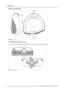 Page 264. Dimensions
Bottom side dimensions
Image 4-6
Bottom side dimensions in mm
Air In-/Outlet for projector cooling
In order to ensure proper projector cooling, do not block the provided air In- and Outlets of the projector.
Image 4-7
Air In-/Outlet for projector cooling
22R5976468 CINE VERSUM SYSTEM 03112003 