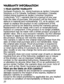 Page 202021
WARRANTY INFORMATION
1-YEAR LIMITED WARRANTY
Sunbeam Products, Inc. doing business as Jarden Consumer 
Solutions or if in Canada, Sunbeam Corporation (Canada) 
Limited doing business as Jarden Consumer Solutions 
(collectively “JCS”) warrants that for a period of one year 
from the date of purchase, this product will be free from 
defects in material and workmanship. JCS, at its option, will 
repair or replace this product or any component of the 
product found to be defective during the warranty...