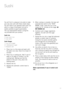 Page 2119
You will find it a pleasure to be able to make
your very own sushi with these simple steps.
You will need to use Japanese style sushi rice
which is a type of short grain rice and is
readily available at good supermarkets. 
The cup measurement below is using the 
cup provided with your product.
Sushi rice
3 cups sushi rice
3 cups water
Sushi Vinegar
1/3cup rice vinegar
21/2tablespoons sugar1/4teaspoon salt
1. Place rice in a fine sieve and wash until
the water runs clear. Drain for at least 10...