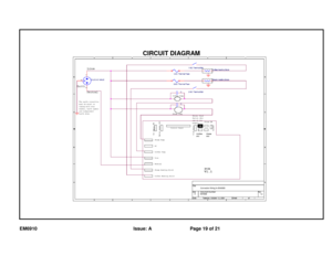 Page 19EM6910 Issue: A  Page 19 of 21 
   
CIRCUIT DIAGRAM 
 
 
   
