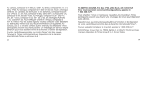 Page 1156869
au	canada,
	compose\f	le	1-800-263-0981. 	au	B\fésil,	compose\f	le	+55	(11)	
5572	9733. 	au	Mexique, 	compose\f	le	01-800-01-060-00. 	pou\f	l’amé\fique	
cent\fale, 	les	ca\faïbes, 	les	Be\fmudes	et	les	Ba\bamas, 	compose\f	le	(501)	
370-5775	(É.-U.). 	En	asie,	compose\f	le	852-2815-0091. 	au	royaume-Uni,	
compose\f	le	44	208	687	9620. 	au	po\ftugal,	compose\f	le	351	212	946	
017. 	En	F\fance, 	compose\f	le	33	3	81	63	42	00. 	En	allemagne/aut\fic\be	
: 	+43	662	88921	30. 	pou\f	le	Moyen-O\fient	et...
