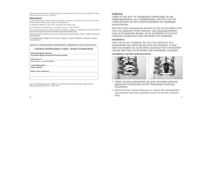 Page 173031
spedizione preindirizzata e preaffrancata per la riparazione del prodotto, per facilitare al cliente l’ottenimento del servizio in fabbrica.RiparazioniSe il prodotto Timex® dovesse mai aver bisogno di riparazioni, inviarlo alla Timex come indicato nella Garanzia Internazionale Timex o indirizzandolo a:TG SERVICE CENTER, P.O. Box 2740, Little Rock, AR 72203, USA Per informazioni sull’assistenza, chiamare il numero 1-800-328-2677. Per assistere il cliente ad ottenere riparazioni presso la fabbrica, i...