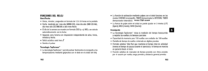 Page 54• La función de activación mediante golpes con el dedo funciona en l\
osmodos CHRONO (cronógrafo), TIMER (temporizador) e INTERVAL TIMER
(temporizador interválico)  
• La fuerza de golpe sobre el cristal se puede ajustar en 3 niveles (LITE\
 [ligero], MED [medio], HARD [fuerte])
Cronógrafo
• La tecnología TapScreen
™inicia la medición del tiempo transcurrido 
y registra las vueltas y/o tiempos parciales 
• Capacidad de memoria para 150 vueltas con contador de 199 vueltas
• Pantalla de tiempo de vuelta o...