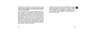 Page 2443
E©2009 Timex Group USA, Inc. TIMEX and NIGHT-MODE are registered
trademarks of Timex Group USA, Inc. in the US and other countries.
SLEEK, TRAIN SMARTER and TAPSCREEN are trademarks of Timex
Group B.V. INDIGLO is a  registered trademark of Indiglo Corporation in
the US. and other countries. IRONMAN is a registered trademark of
World Triathlon Corporation.
in Canada; and a UK£2.50 cheque or money order in the U.K. In other
countries, Timex will charge you for postage and handling. NEVER
INCLUDE A...