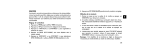 Page 4381
6. Appuyez sur SET (DONE/VALIDÉ) pour terminer la procédure de réglage.
Utilisation de la minuterie
1. Donnez un coup sec sur le cadran de la montre ou appuyez surSTART/SPLIT pour démarrer la minuterie. 
2. Un carillon mélodique retentit lorsque la minuterie atteint zéro et s’ar- rête. Il est possible d’arrêter la mélodie en appuyant sur n’importe quel
bouton. 
3. Si vous avez besoin d’arrêter ou de mettre en pause la minuterie, don- nez un coup sec sur le cadran de la montre ou appuyez sur...