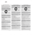 Page 1EXTENDED WARRANTY
Available in U.S. only.
Extend your warranty for an additional 4 years from date of purchase
for $5. You can pay with AMEX, Discover, Visa or MasterCard by calling 1 800-448-4639 during
normal business hours. Payment must be made within 30 days of purchase. Name, address,
telephone number, purchase date, and 5-digit model number required. You can also
mail a check for $5 to: Timex Extended Warranty, P.O. Box 1676, Dept. EF, Little Rock,
AR 72203.
Please read instructions carefully to...