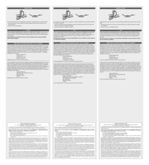 Page 2
TIMEX INTERNATIONAL WARRANTY(U.S. – LIMITED WARRANTY – PLEASE SEE FRONT OF INSTRUCTION BOOKLET FOR TERMS OF EXTENDED WARRANTY OFFER)
Y our TIMEX watch is warranted against manufacturing defects by Timex Corporation for a period of ONE YEAR
from the original purchase date. Timex and its worldwide afﬁliates will honor this International Warranty.
Please note that Timex may, at its option, repair your watch by installing new or thoroughly reconditioned and
inspected components or replace it with an...