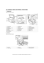 Page 14e-STUDIO162/162D/151/151D EXTERNAL VIEWS AND INTERNAL STRUCTURES  4 - 1
[4] EXTERNAL VIEWS AND INTERNAL STRUCTURES
1. Appearance
(With optional ADF/RADF installed)
2. Internal
(With optional ADF/RADF installed)1 Document glass 2 Operation panel 3 Front cover
4 Paper tray 5 Side cover 6 Side cover open button
7 Bypass tray paper guides 8 Bypass tray 9 Reversing tray (RADF only)
10 Original guides 11 Document feeder cover 12 Document feeder tray
13 Exit area 14 Document cover 15 Paper output tray
16 Paper...